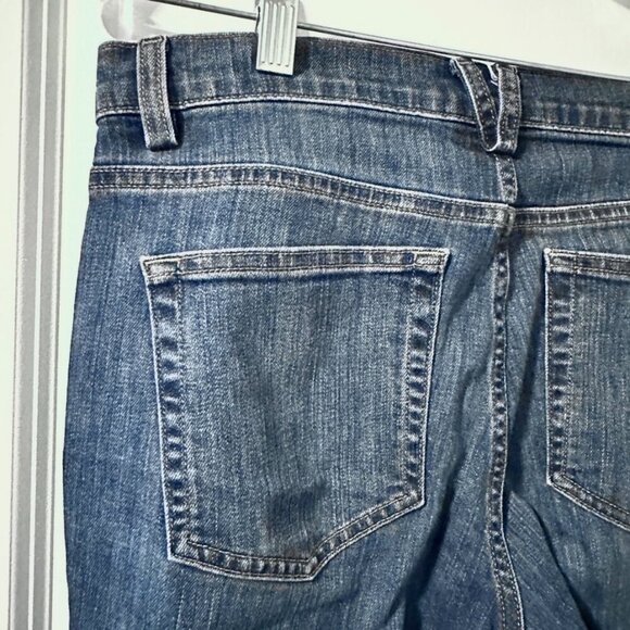 Duluth Trading Co Daily Denim Bootcut Jeans Medium Indigo Women's Size 6 x 31 - Picture 11 of 16